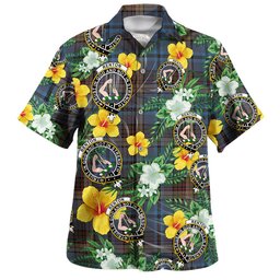 Renton Modern Clan Badge Tartan Hawaiian Shirt Summer Vibes Style