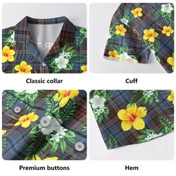 Renton Modern Clan Badge Tartan Hawaiian Shirt Summer Vibes Style