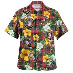 Ritchie Modern Clan Badge Tartan Hawaiian Shirt Summer Vibes Style