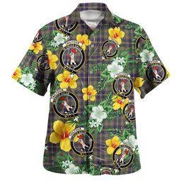 Tailyour Weathered Clan Badge Tartan Hawaiian Shirt Summer Vibes Style