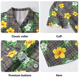 Tailyour Weathered Clan Badge Tartan Hawaiian Shirt Summer Vibes Style