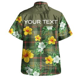 Symington Modern Clan Badge Tartan Hawaiian Shirt Summer Vibes Style