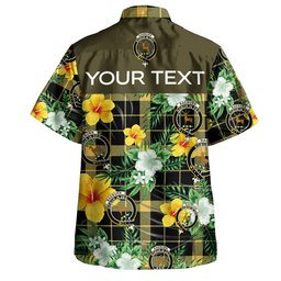 Raeburn Ancient Clan Badge Tartan Hawaiian Shirt Summer Vibes Style