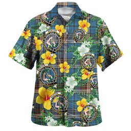 Renton Ancient Clan Badge Tartan Hawaiian Shirt Summer Vibes Style