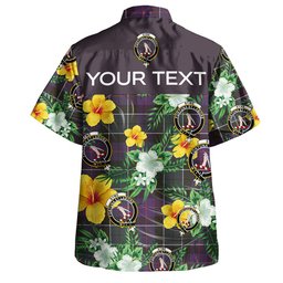 Syme Weathered Clan Badge Tartan Hawaiian Shirt Summer Vibes Style