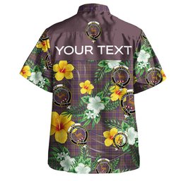 Rae Weathered Clan Badge Tartan Hawaiian Shirt Summer Vibes Style