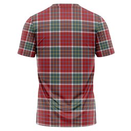 ScotsTee Shop Scottish Blackie Weathered Clan Crest Personalized Tartan T-Shirt