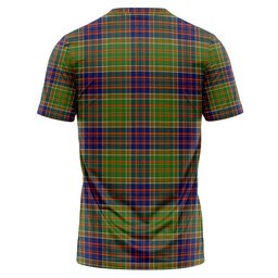 ScotsTee Shop Scottish Bowie Modern Clan Crest Personalized Tartan T-Shirt