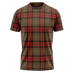 ScotsTee Shop Scottish Blackstock Hunting Weathered Clan Crest Personalized Tartan T-Shirt