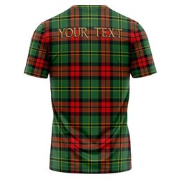 ScotsTee Shop Scottish Blackstock Hunting Modern Clan Crest Personalized Tartan T-Shirt