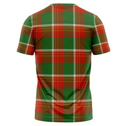 ScotsTee Shop Scottish Brisbane Ancient Clan Crest Personalized Tartan T-Shirt