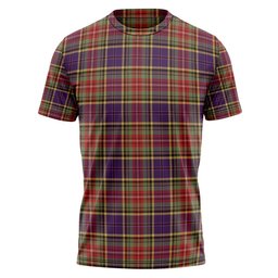 ScotsTee Shop Scottish Beattie Weathered Clan Crest Personalized Tartan T-Shirt