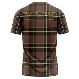 ScotsTee Shop Scottish Cleghorn Weathered Clan Crest Personalized Tartan T-Shirt