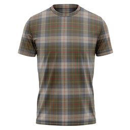 ScotsTee Shop Scottish Brodie Silver (Brodie Muted) Ancient Clan Crest Personalized Tartan T-Shirt