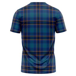 ScotsTee Shop Scottish Dempster Modern Clan Crest Personalized Tartan T-Shirt