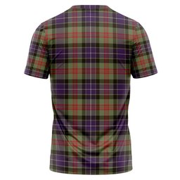 ScotsTee Shop Scottish Curry (Currie) Weathered Clan Crest Personalized Tartan T-Shirt