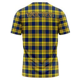 ScotsTee Shop Scottish Carlisle (Carlill) Modern Clan Crest Personalized Tartan T-Shirt