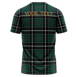 ScotsTee Shop Scottish Cleghorn Modern Clan Crest Personalized Tartan T-Shirt
