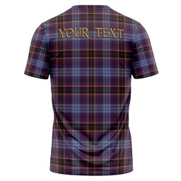 ScotsTee Shop Scottish Dempster Weathered Clan Crest Personalized Tartan T-Shirt