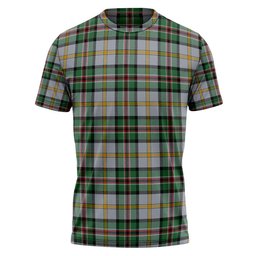 ScotsTee Shop Scottish Dinwoodie Modern Clan Crest Personalized Tartan T-Shirt