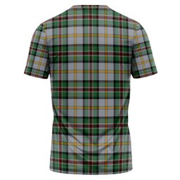 ScotsTee Shop Scottish Dinwoodie Modern Clan Crest Personalized Tartan T-Shirt