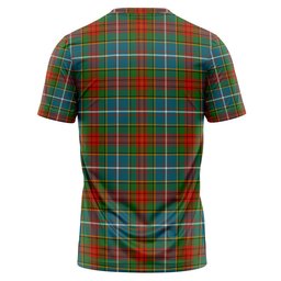 ScotsTee Shop Scottish Crozier Ancient Clan Crest Personalized Tartan T-Shirt
