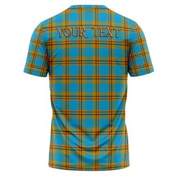 ScotsTee Shop Scottish Carlisle (Carlill) Ancient Clan Crest Personalized Tartan T-Shirt