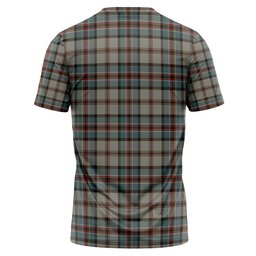 ScotsTee Shop Scottish Dinwoodie Weathered Clan Crest Personalized Tartan T-Shirt