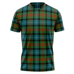ScotsTee Shop Scottish Curry (Currie) Ancient Clan Crest Personalized Tartan T-Shirt
