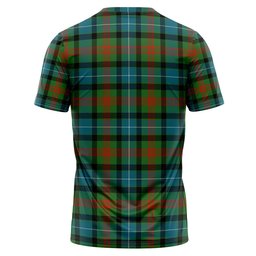 ScotsTee Shop Scottish Curry (Currie) Ancient Clan Crest Personalized Tartan T-Shirt