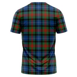 ScotsTee Shop Scottish Curry (Currie) Modern Clan Crest Personalized Tartan T-Shirt