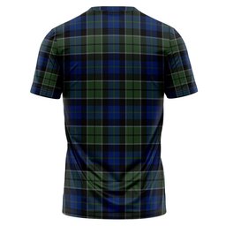 ScotsTee Shop Scottish Lennie Modern Clan Crest Personalized Tartan T-Shirt