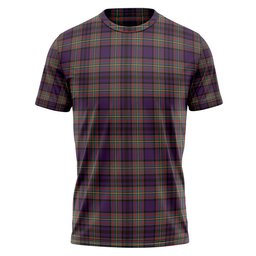 ScotsTee Shop Scottish Gillies Weathered Clan Crest Personalized Tartan T-Shirt
