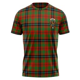 ScotsTee Shop Scottish Fulton 1999 Ancient Clan Crest Personalized Tartan T-Shirt