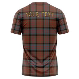 ScotsTee Shop Scottish MacDonald (Donald) Weathered Clan Crest Personalized Tartan T-Shirt