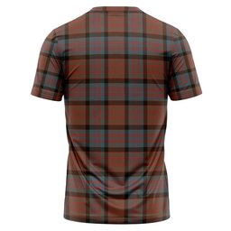 ScotsTee Shop Scottish MacDonald (Donald) Weathered Clan Crest Personalized Tartan T-Shirt