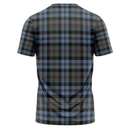 ScotsTee Shop Scottish MacCorquodale Weathered Clan Crest Personalized Tartan T-Shirt