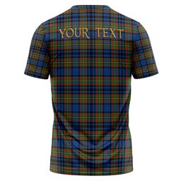 ScotsTee Shop Scottish Gillies Modern Clan Crest Personalized Tartan T-Shirt