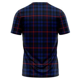 ScotsTee Shop Scottish MacCorquodale Modern Clan Crest Personalized Tartan T-Shirt