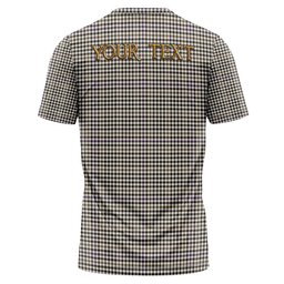ScotsTee Shop Scottish Halliday (Holliday) Weathered Clan Crest Personalized Tartan T-Shirt