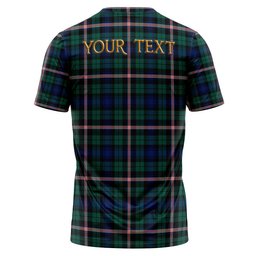 ScotsTee Shop Scottish Gammell Modern Clan Crest Personalized Tartan T-Shirt