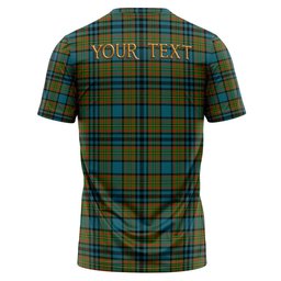 ScotsTee Shop Scottish Gillies Ancient Clan Crest Personalized Tartan T-Shirt