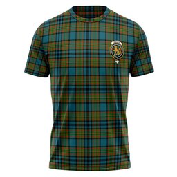 ScotsTee Shop Scottish Gillies Ancient Clan Crest Personalized Tartan T-Shirt