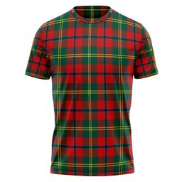 ScotsTee Shop Scottish Hutcheson Modern Clan Crest Personalized Tartan T-Shirt