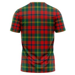 ScotsTee Shop Scottish Hutcheson Modern Clan Crest Personalized Tartan T-Shirt