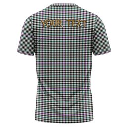 ScotsTee Shop Scottish Halliday (Holliday) Modern Clan Crest Personalized Tartan T-Shirt