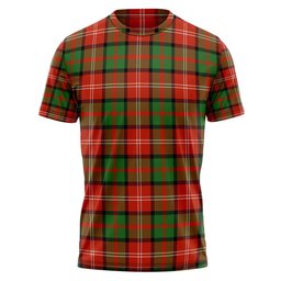 ScotsTee Shop Scottish Nisbet (Nisbit) Ancient Clan Crest Personalized Tartan T-Shirt