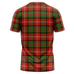 ScotsTee Shop Scottish Nisbet (Nisbit) Ancient Clan Crest Personalized Tartan T-Shirt