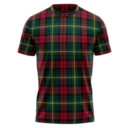 ScotsTee Shop Scottish Martin Modern Clan Crest Personalized Tartan T-Shirt
