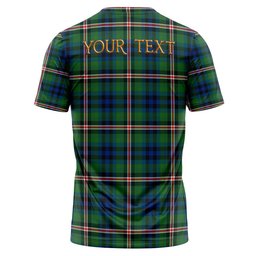 ScotsTee Shop Scottish Reid (Mill City) Modern Clan Crest Personalized Tartan T-Shirt